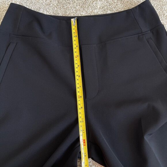 ATHLETA Endless High Rise Pants Black Pull-On Work Office Trousers Size 10 - Picture 12 of 15